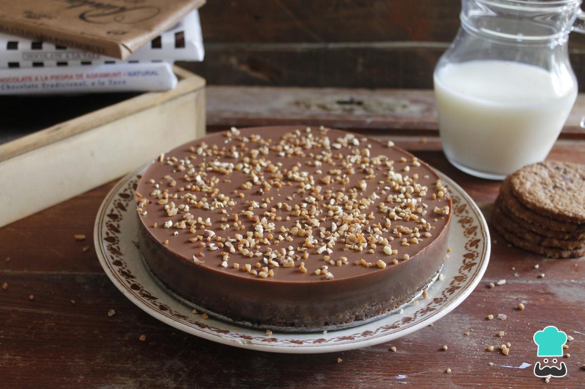 Receta de Tarta de chocolate con cuajada