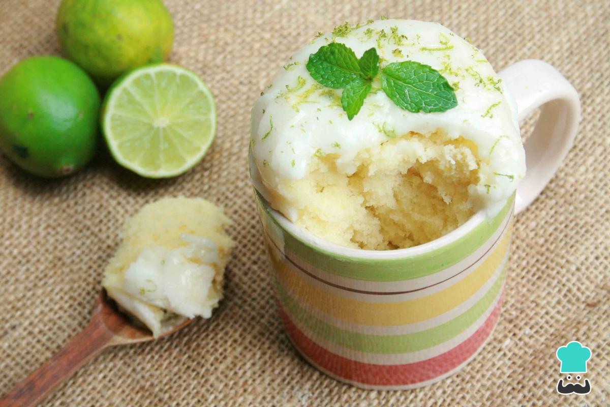 Receta de Mug cake de limón