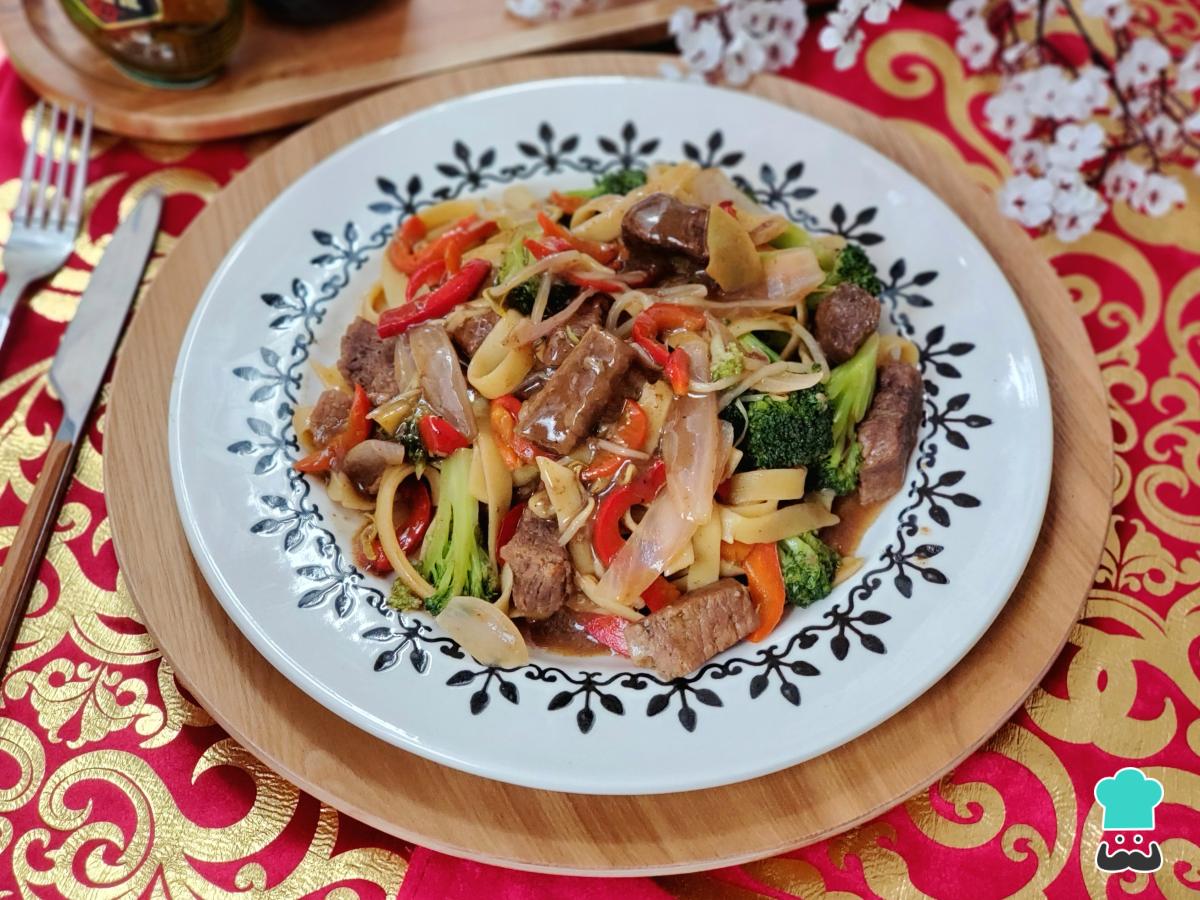 Receta de Tallarín saltado chifa