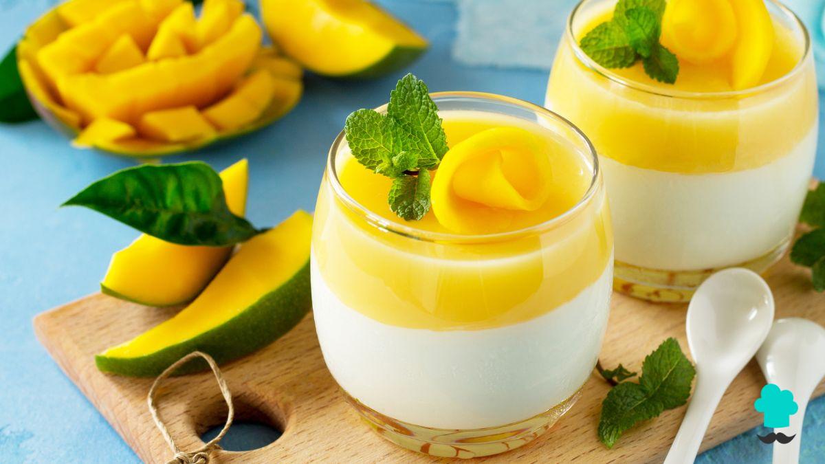 Receta de Mousse de mango y yogur: un postre cremoso y refrescante con solo 4 ingredientes
