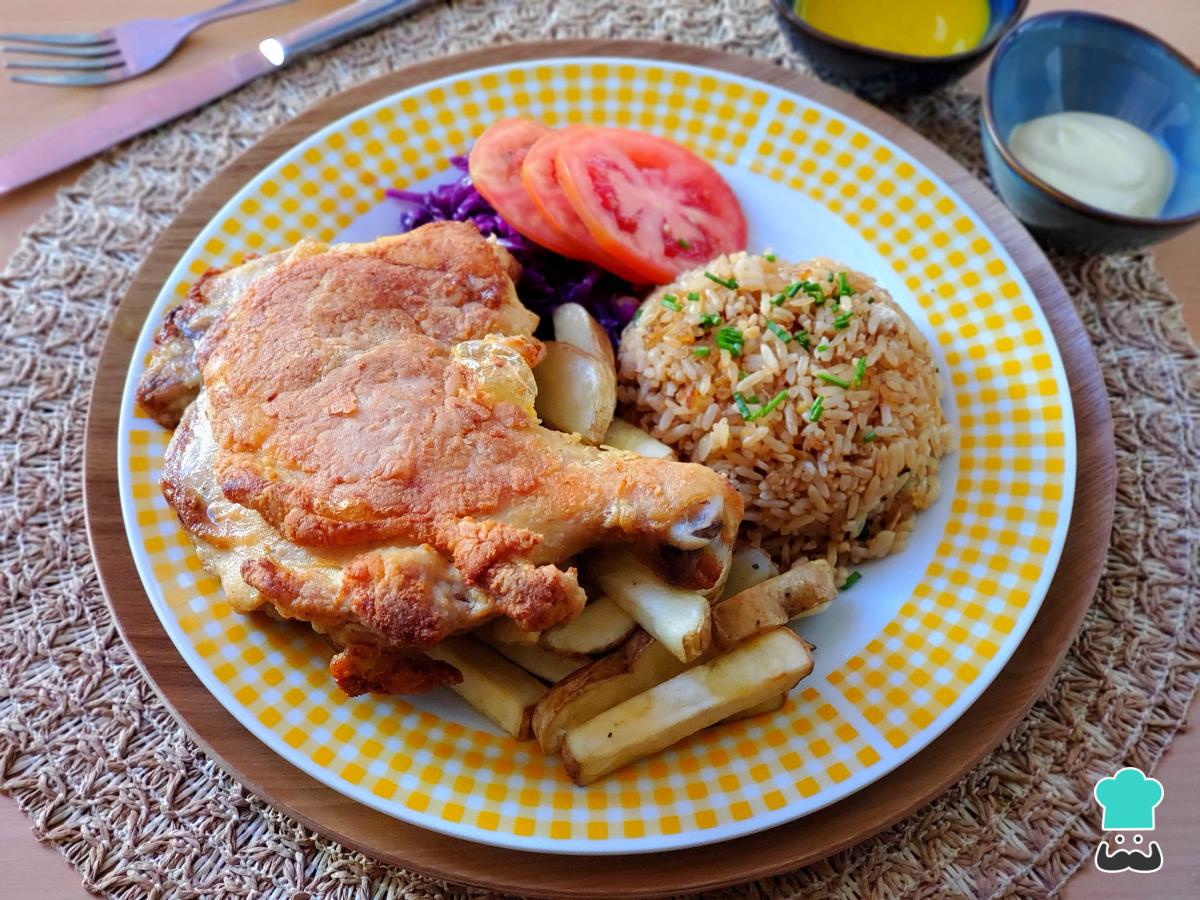 Receta de Mostrito broaster