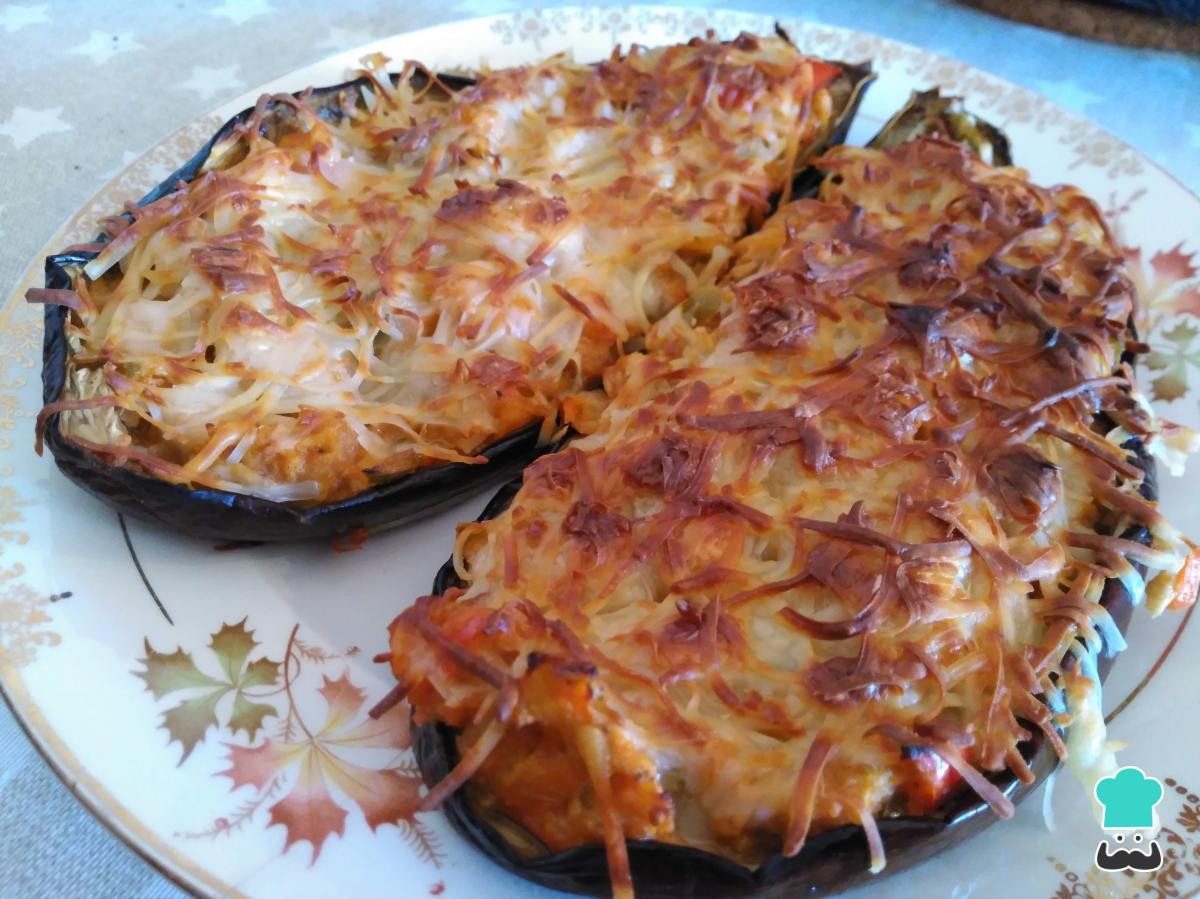 Receta de Berenjenas rellenas sin carne