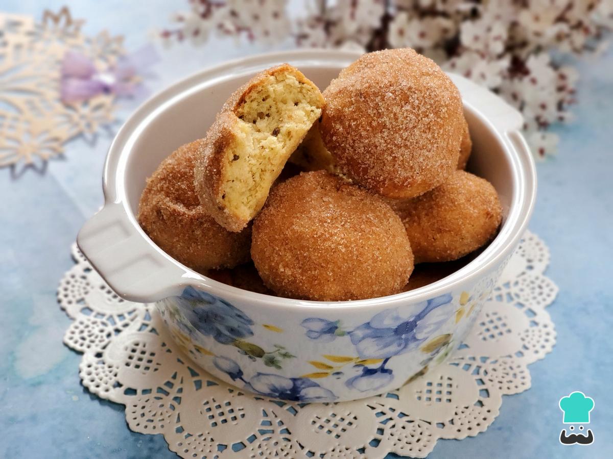 Receta de Buñuelos caseros muy fáciles de hacer