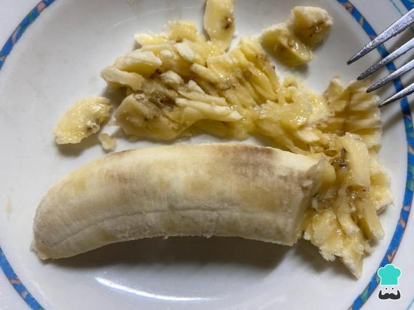 Receta de Bizcocho de plátano y huevo - Paso 2