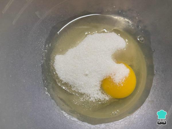 Receta de Bizcocho de plátano y huevo - Paso 3