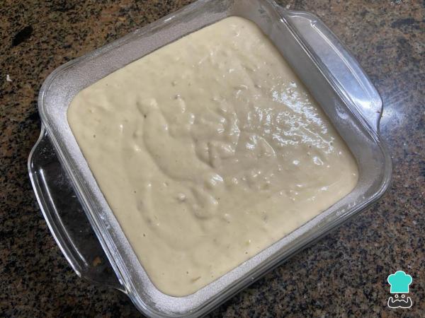 Receta de Bizcocho de plátano y huevo - Paso 7