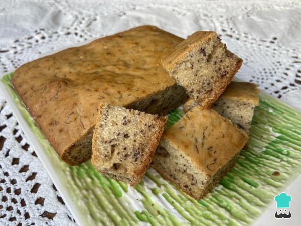 Receta de Bizcocho de plátano y huevo - Paso 8