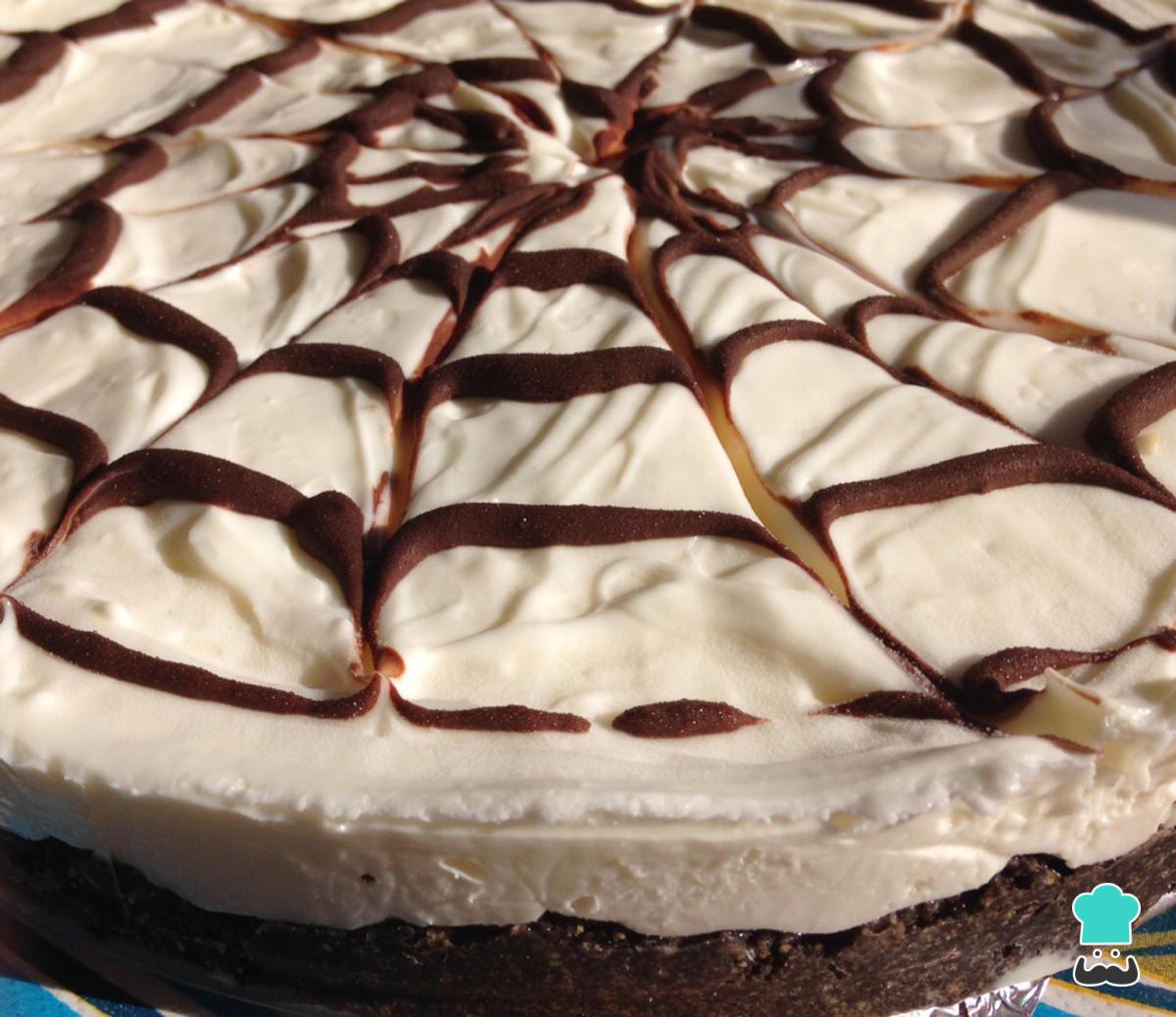 Receta de Tarta de queso para Halloween