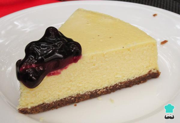 Receta de Tarta de queso y arándanos