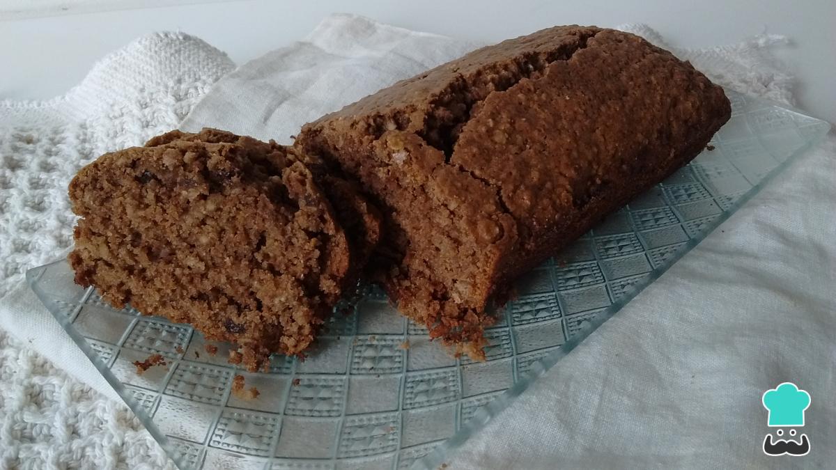 Receta de Budín de avena y chocolate