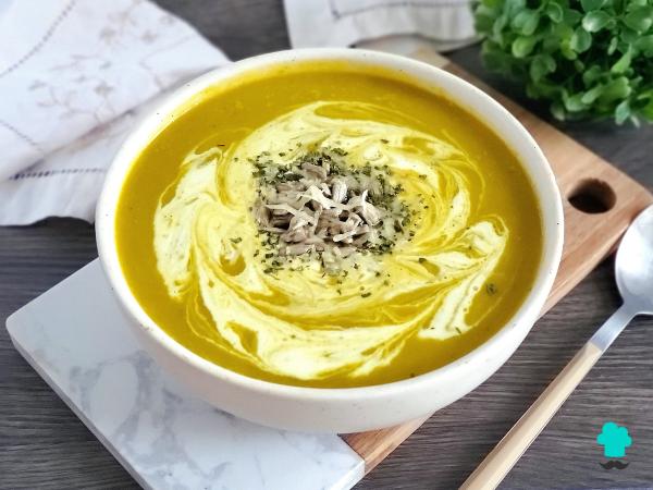 Receta de Crema de calabaza y calabacín: un plato fácil, suave y sabroso de temporada - Paso 9