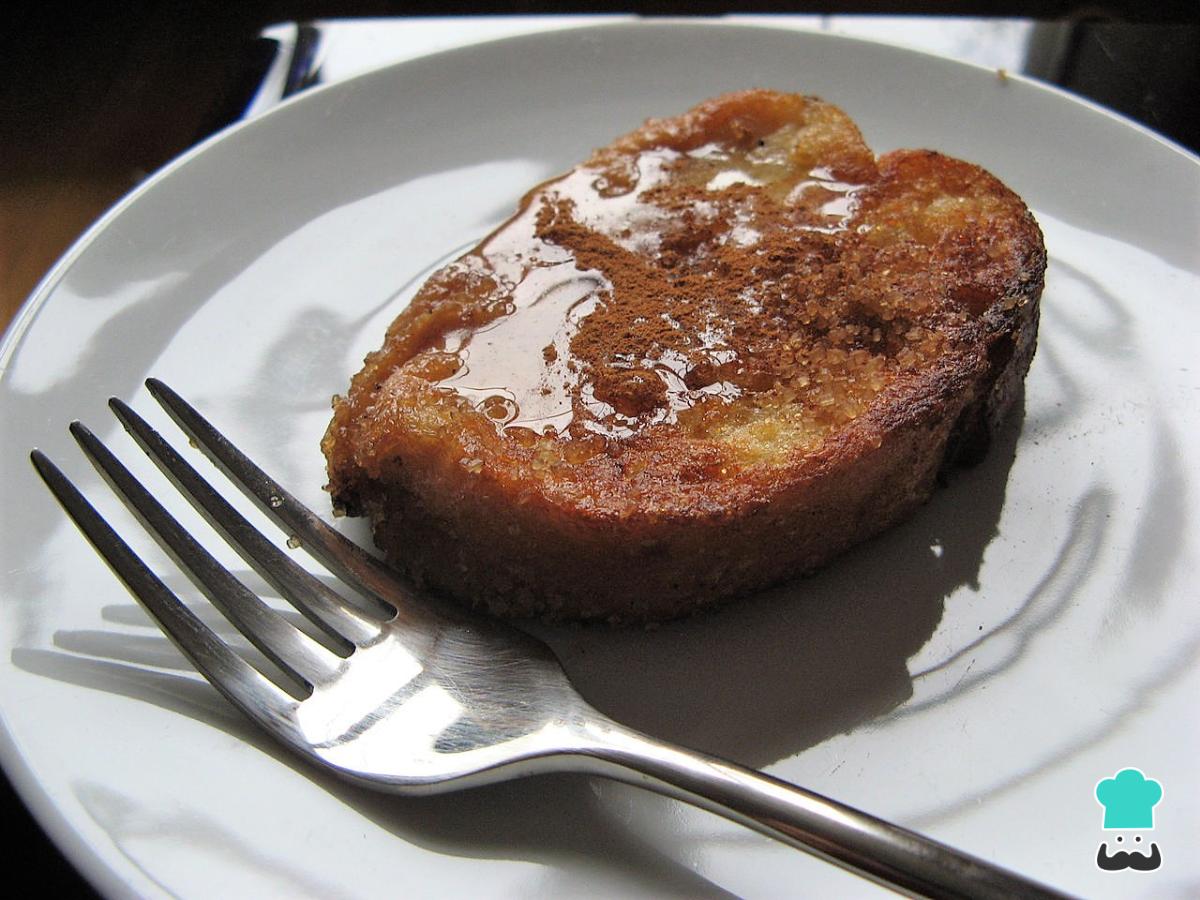 Receta de Torrijas sin huevo