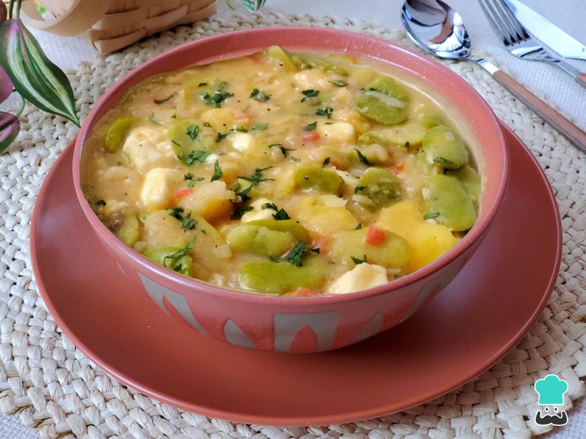 Receta de Picante de habas