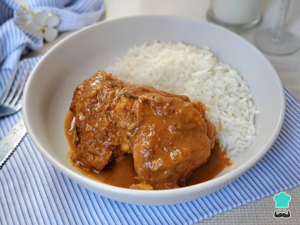 Receta de Pollo al maní