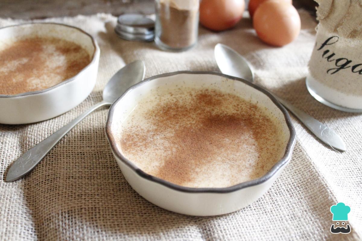 Receta de Natillas caseras sin maicena