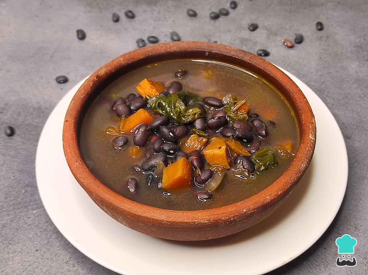 Receta de Porotos en olla a presión