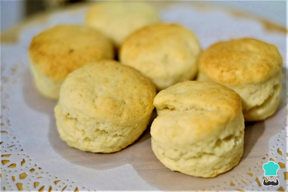 Receta de Scones de queso parmesano