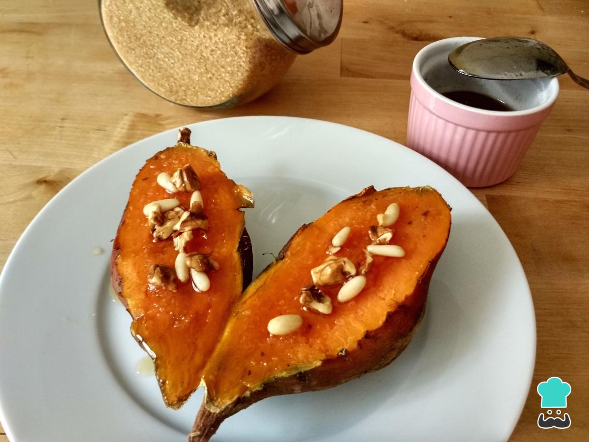 Receta de Batata dulce al horno