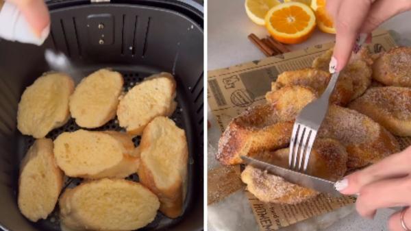 Marta Sanahuja, chef: “Mis torrijas desde hace años se hacen en freidora de aire, son más saludables y quedan deliciosas” - Las torrijas en freidora de aire paso a paso de Marta Sanahuja