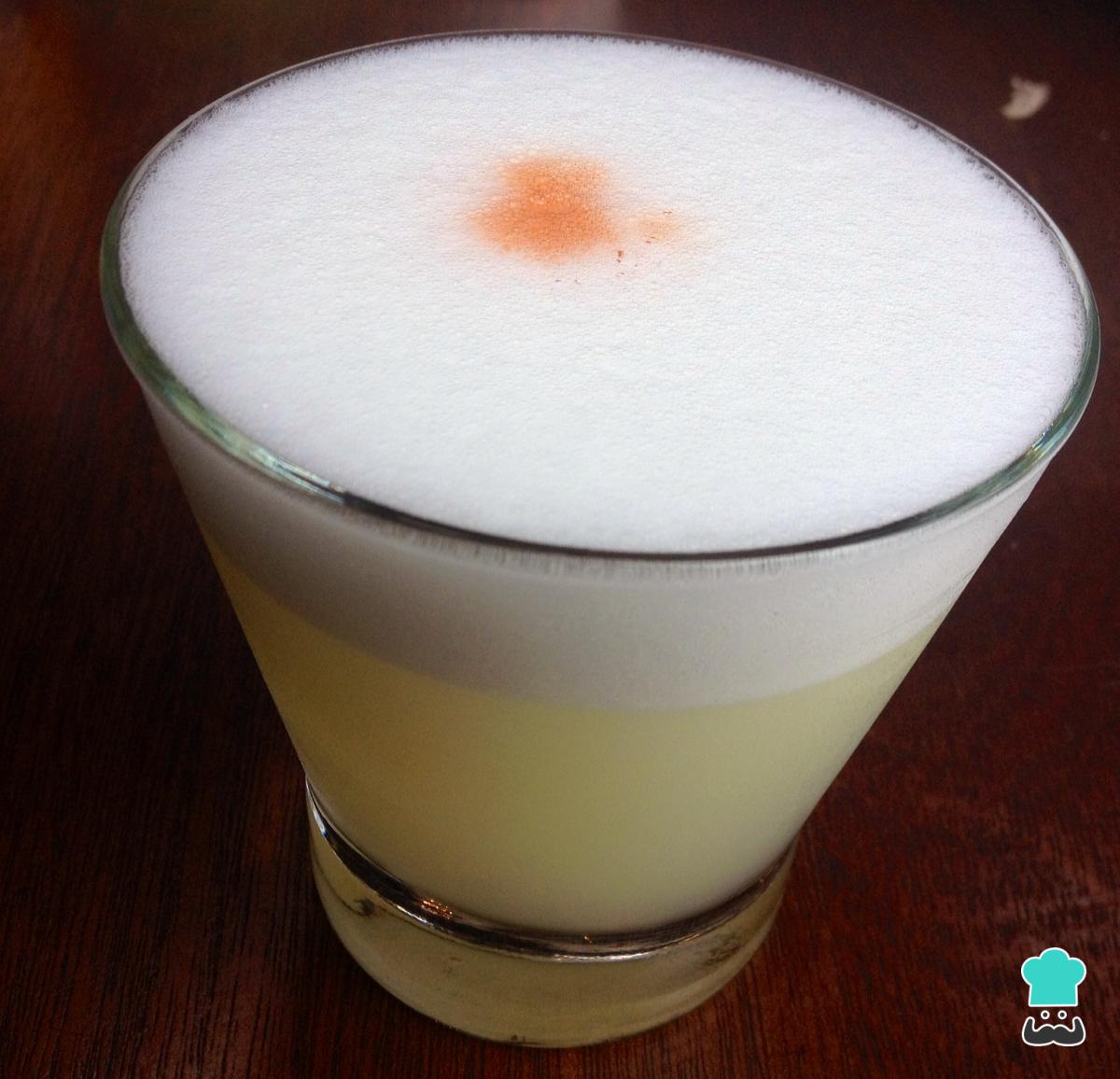Pisco sour en 4 pasos
