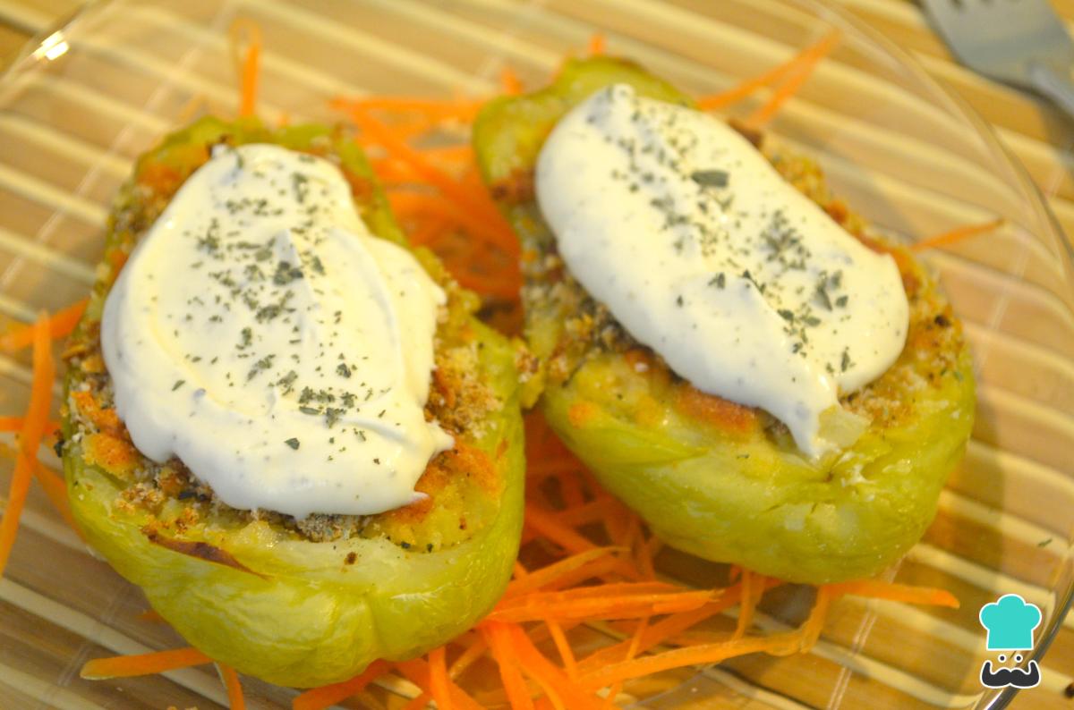 Receta de Chayote relleno
