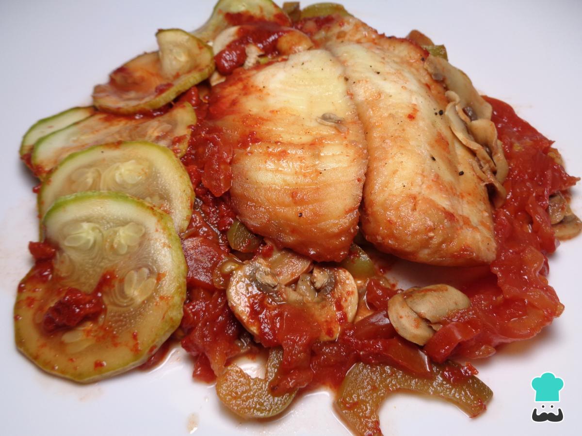 Receta de Mixiotes de pescado con verduras