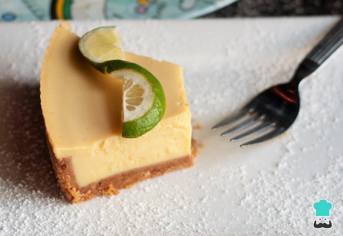 Receta de Cheesecake de limón