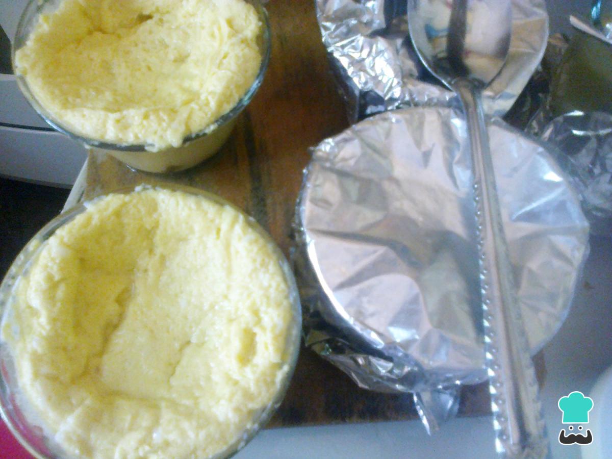 Receta de Flan de huevo y vainilla