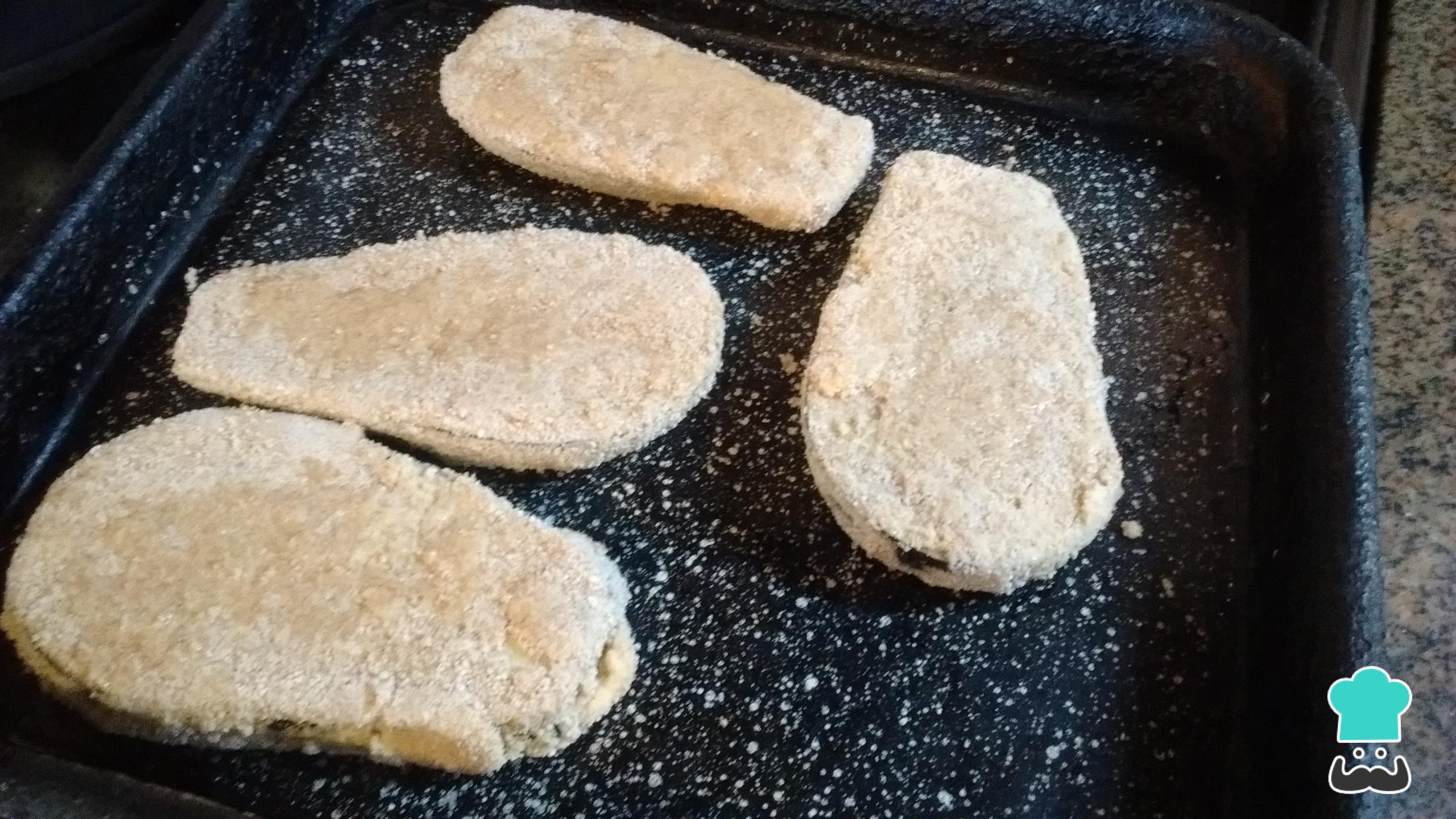 Milanesa De Berenjena Vegana - Receta SALUDABLE