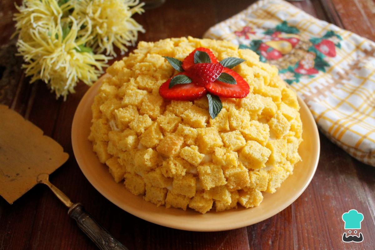 Receta de Tarta mimosa
