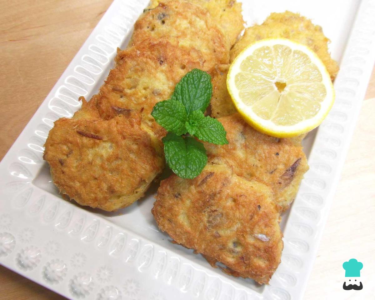 Receta de Tortitas de bacalao caseras