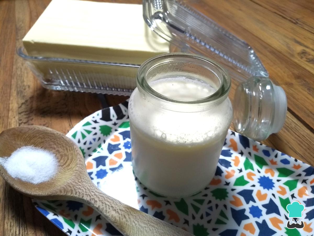 Receta de Crema de leche casera