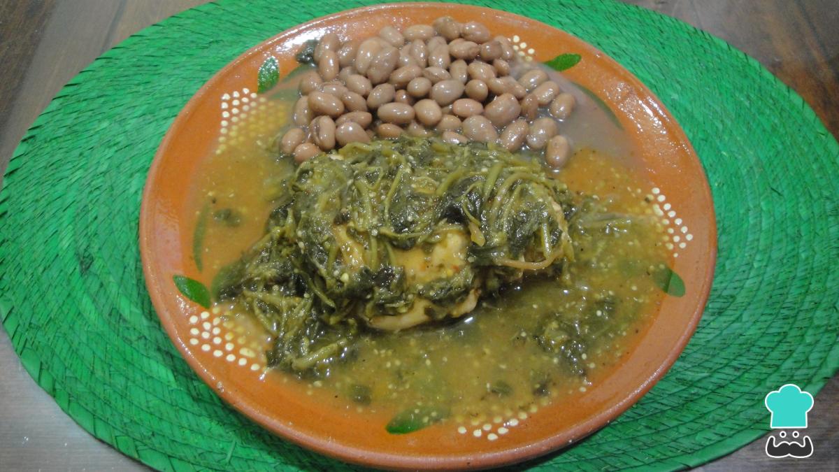 Receta de Verdolagas en salsa verde