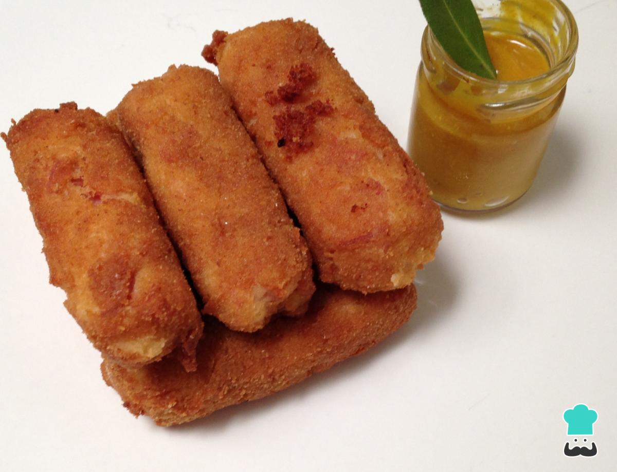 Receta de Croquetas de jamón york