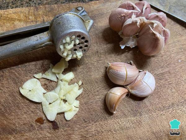 Receta de Pollo al ajillo receta de la abuela - Paso 1