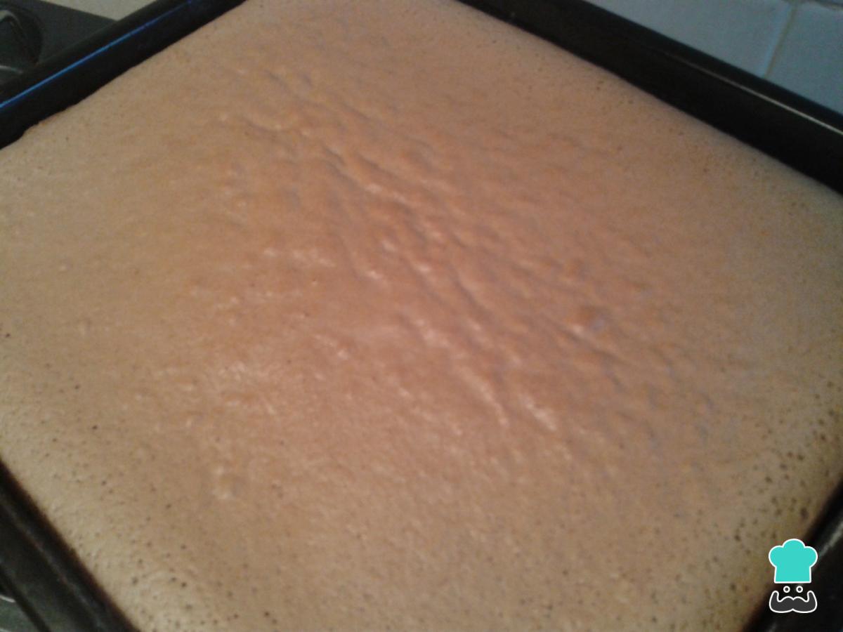 Receta de Bizcocho genovés para tartas