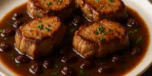 Receta de Solomillo en salsa Pedro Ximénez