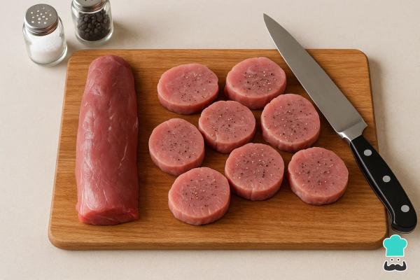 Receta de Solomillo en salsa Pedro Ximénez - Paso 1