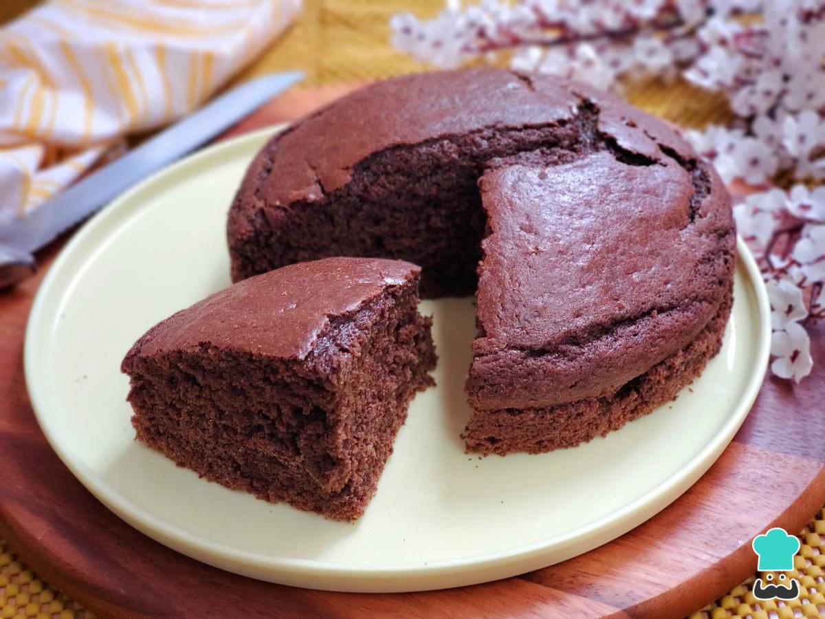 Receta de Bizcocho de chocolate esponjoso
