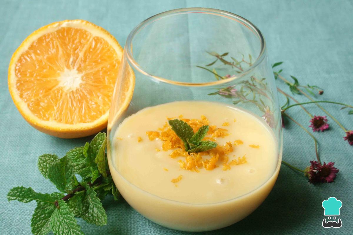 Receta de Crema inglesa de naranja