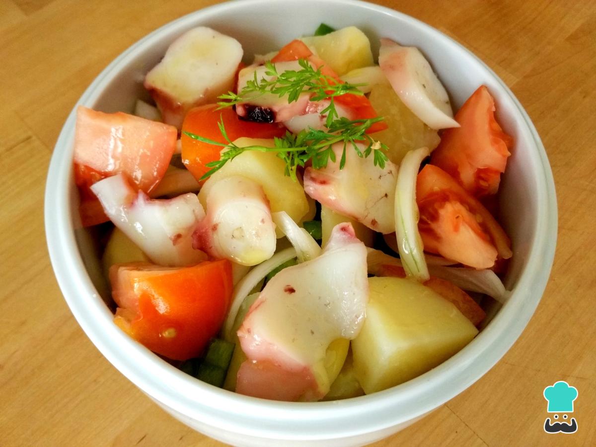 Receta de Ensalada de pulpo y patatas