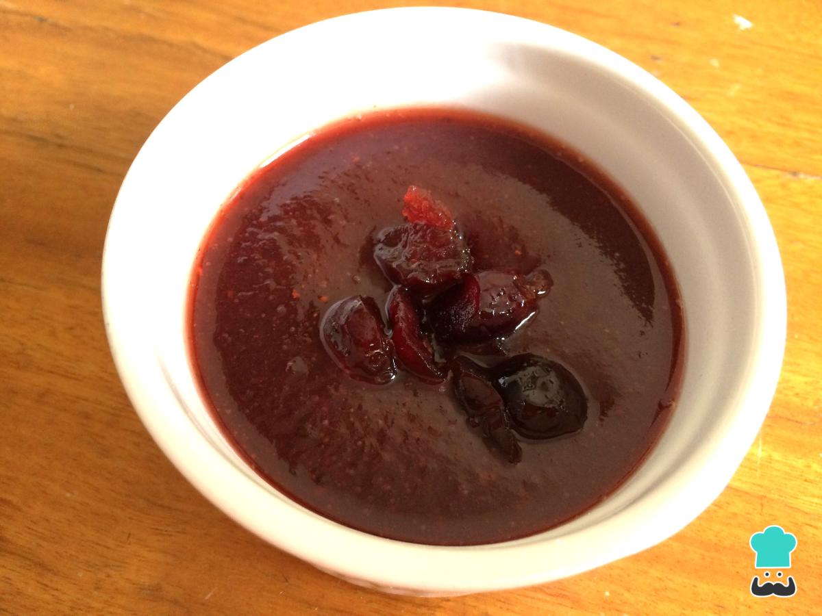 Receta de Salsa de arándanos para carnes