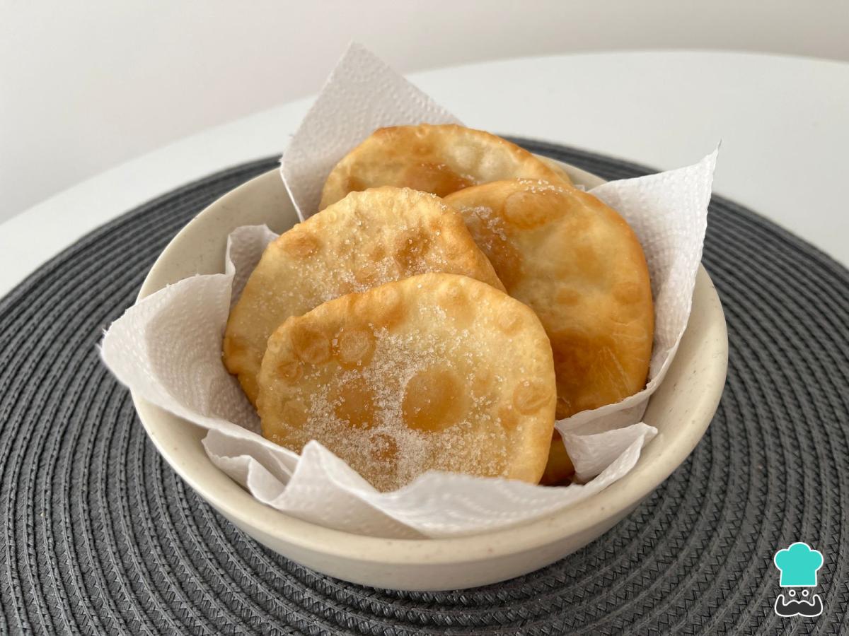 Receta de Tortas fritas con harina leudante y leche