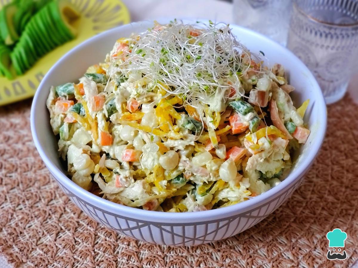 Receta de Salpicón de pollo peruano