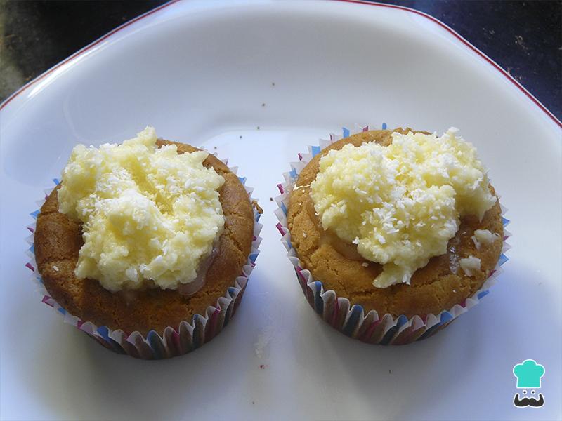 Cupcakes de coco Fácil