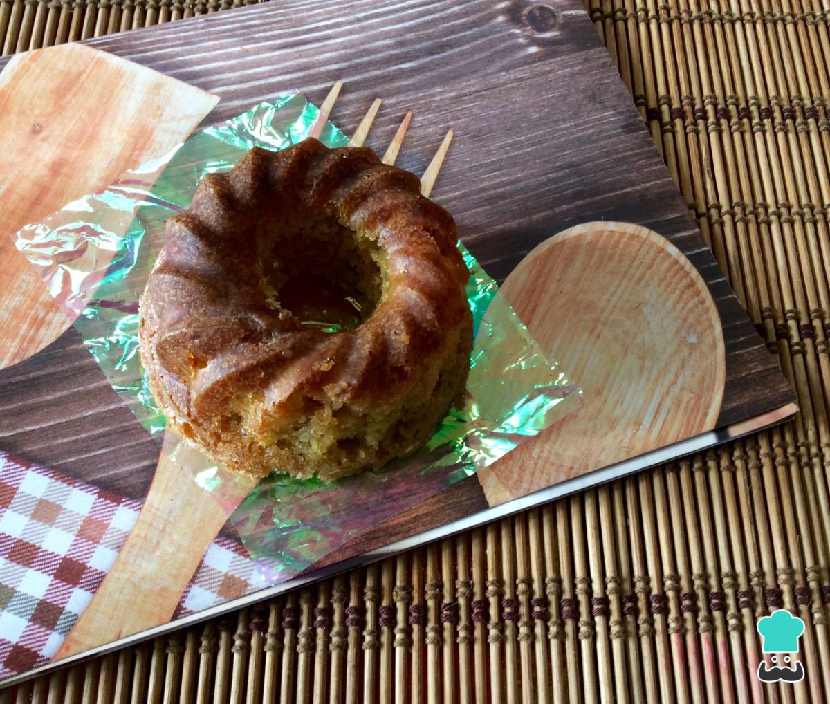 Receta de Muffins al microondas