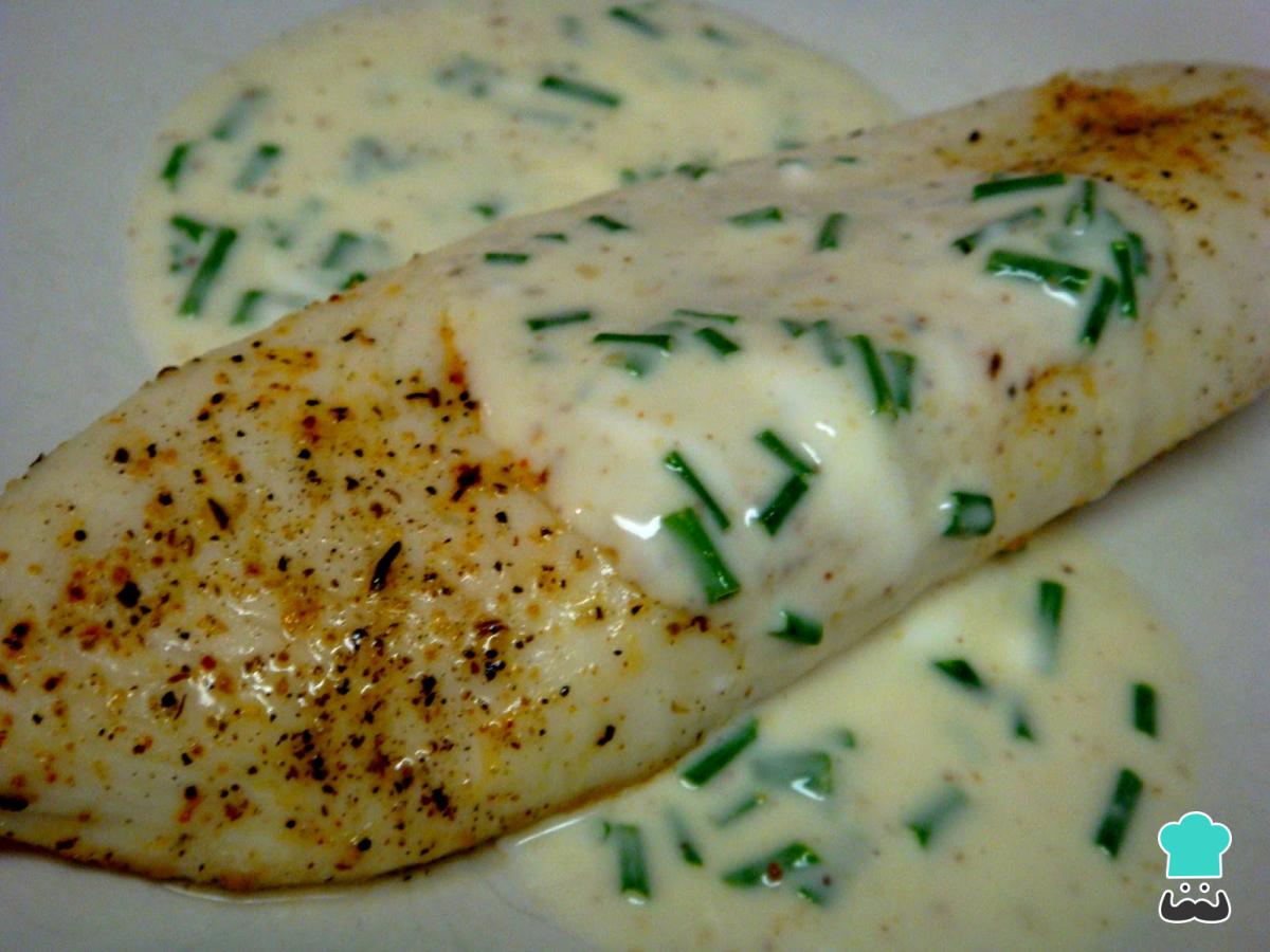 Receta de Tilapia en salsa de ajo