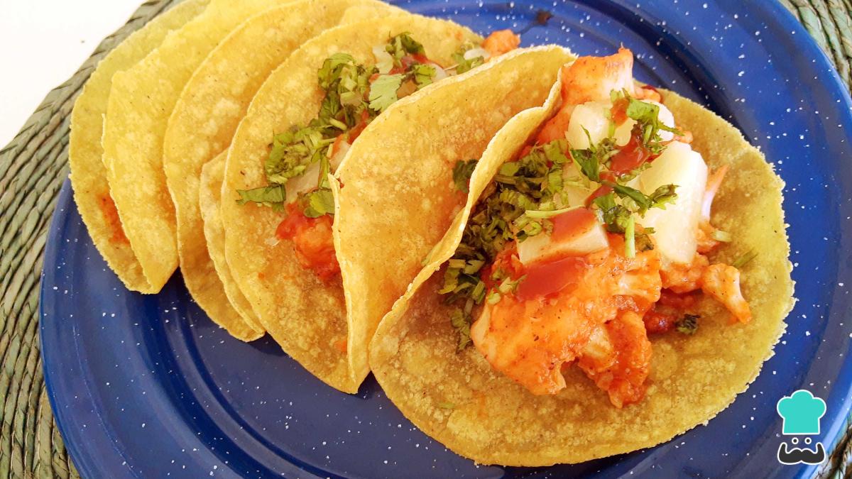 Receta de Tacos de coliflor al pastor