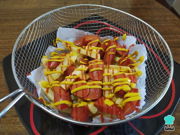 Receta de Salchipapas peruanas