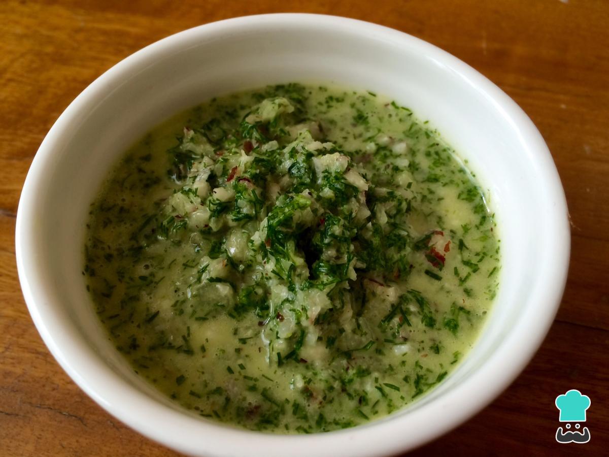 Receta de Salsa de cilantro
